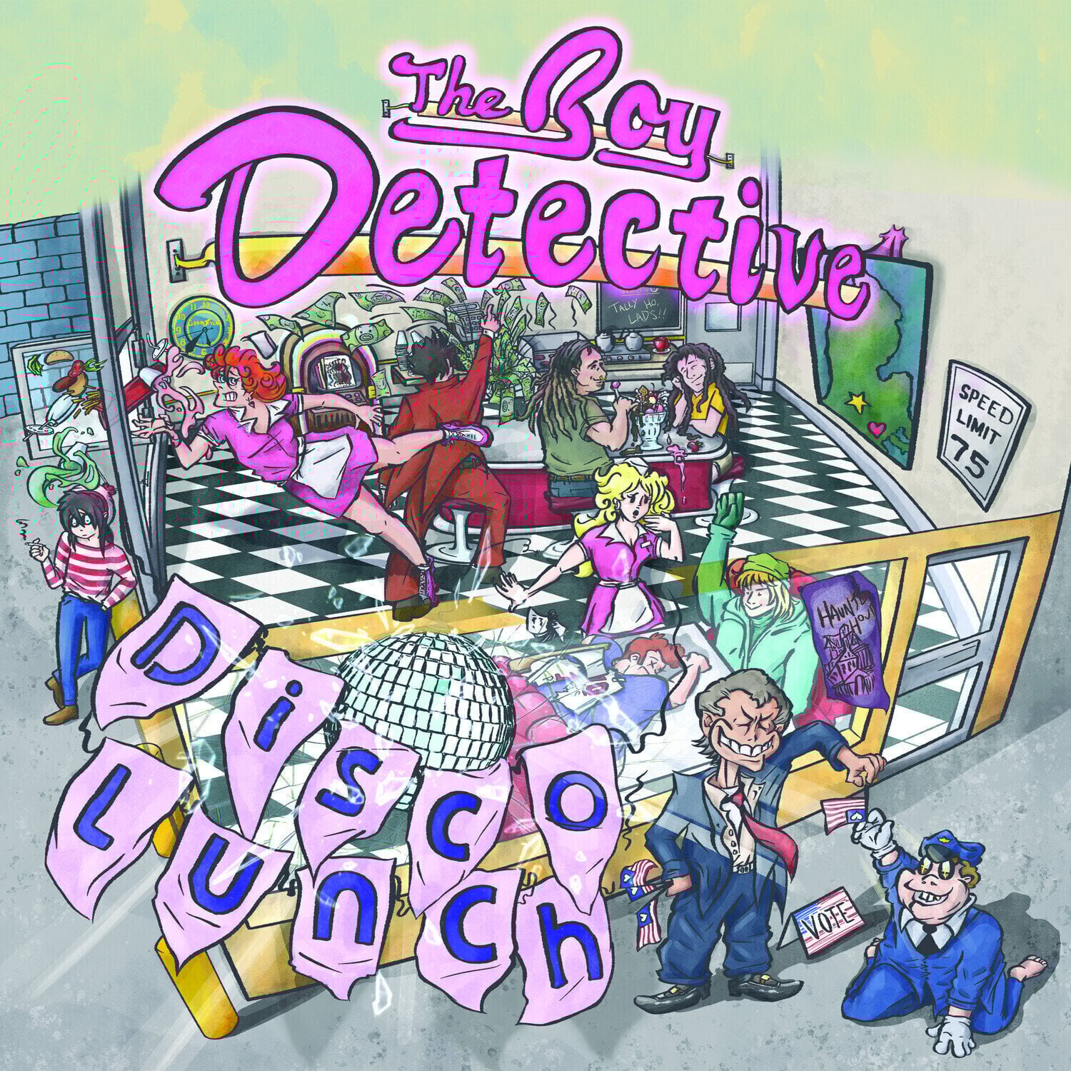Vinylplate Boy Detective - Disco Lunch (Pd) (LP)