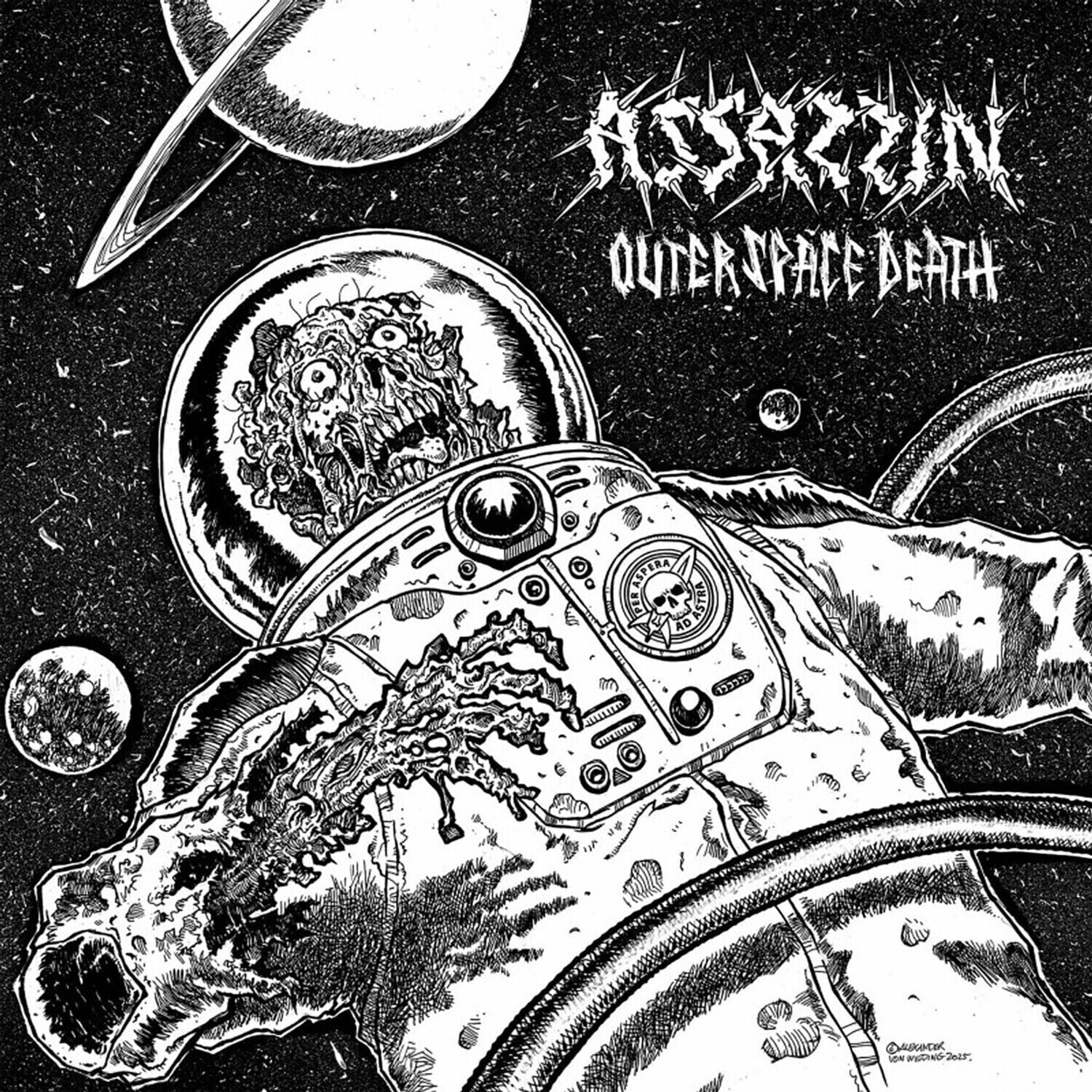 Vinilinė plokštelė Assassin - Outer Space Death (Limited Edition) (LP)