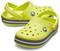 Calçado náutico para crianças Crocs Kids Crocband Clog Citrus/Slate Grey 34-35