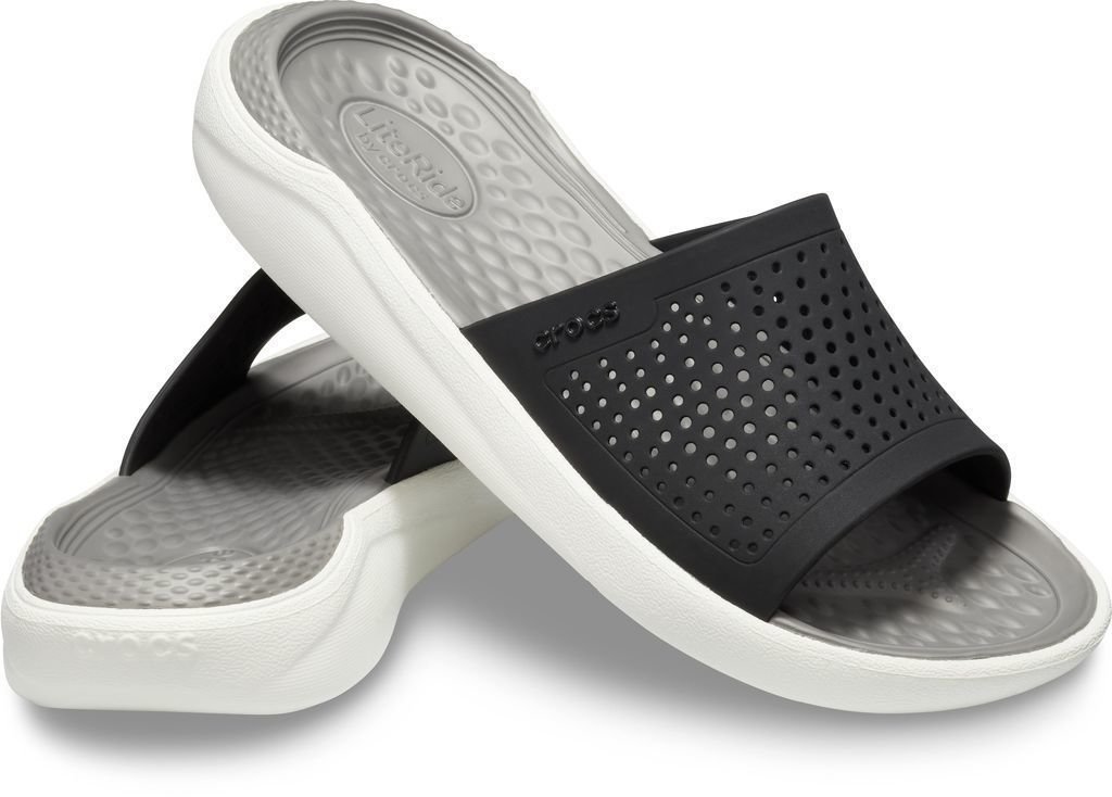 Unisex čevlji Crocs LiteRide Slide Black/Smoke 43-44