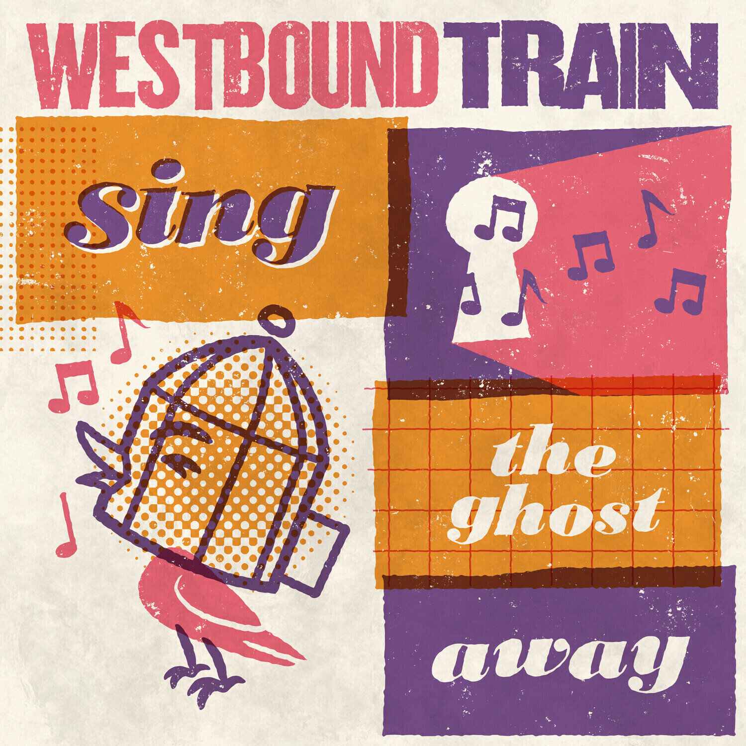 LP ploča Westbound Train - Sing The Ghost Away (Blood Orange Coloured) (LP)