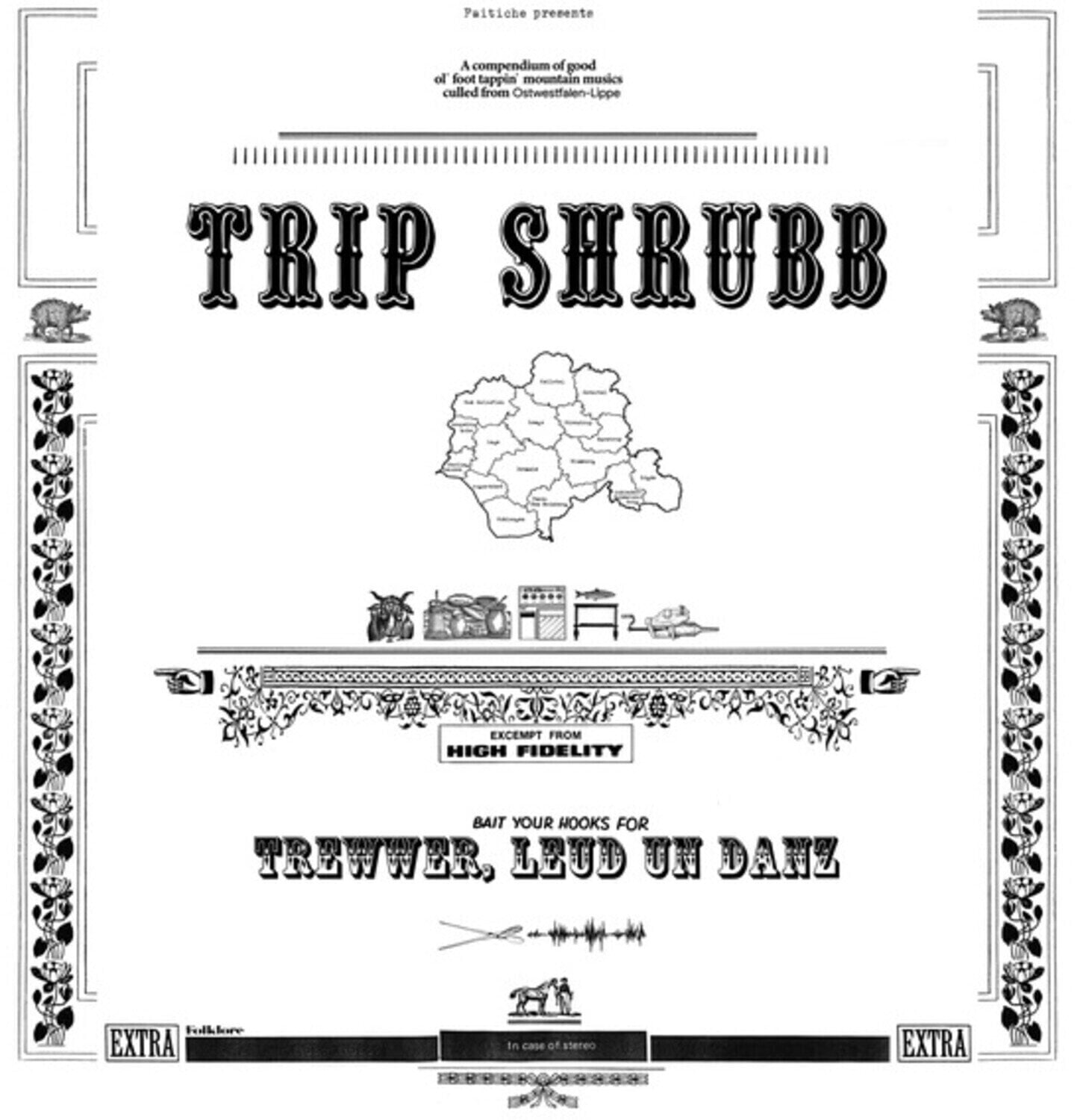 Vinilinė plokštelė Trip Shrubb - Trewwer, Leud Un Danz (Reissue) (LP)