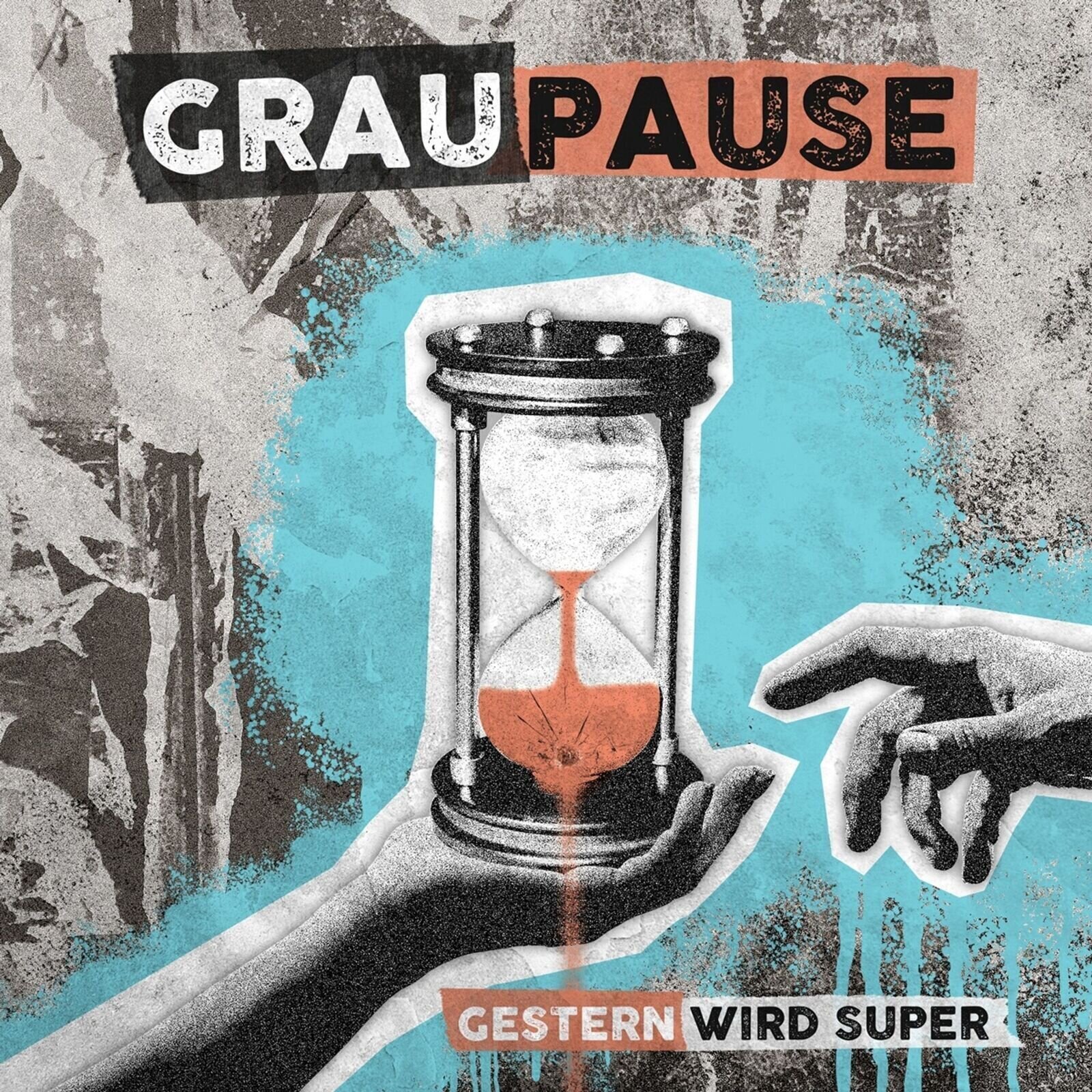 Vinilinė plokštelė Graupause - Gestern Wird Super (Limited Edition) (Coloured) (LP)