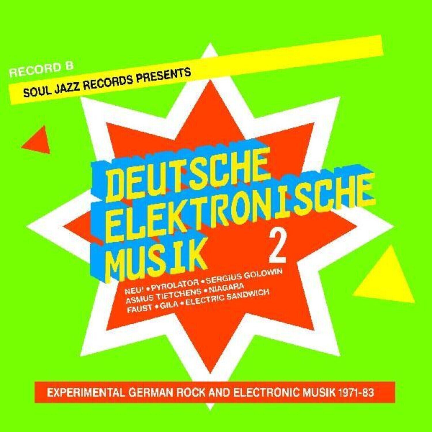 LP ploča Various Artists - Deutsche Elektronische Musik 2 (Reissue) (Clear Coloured) (2LP)