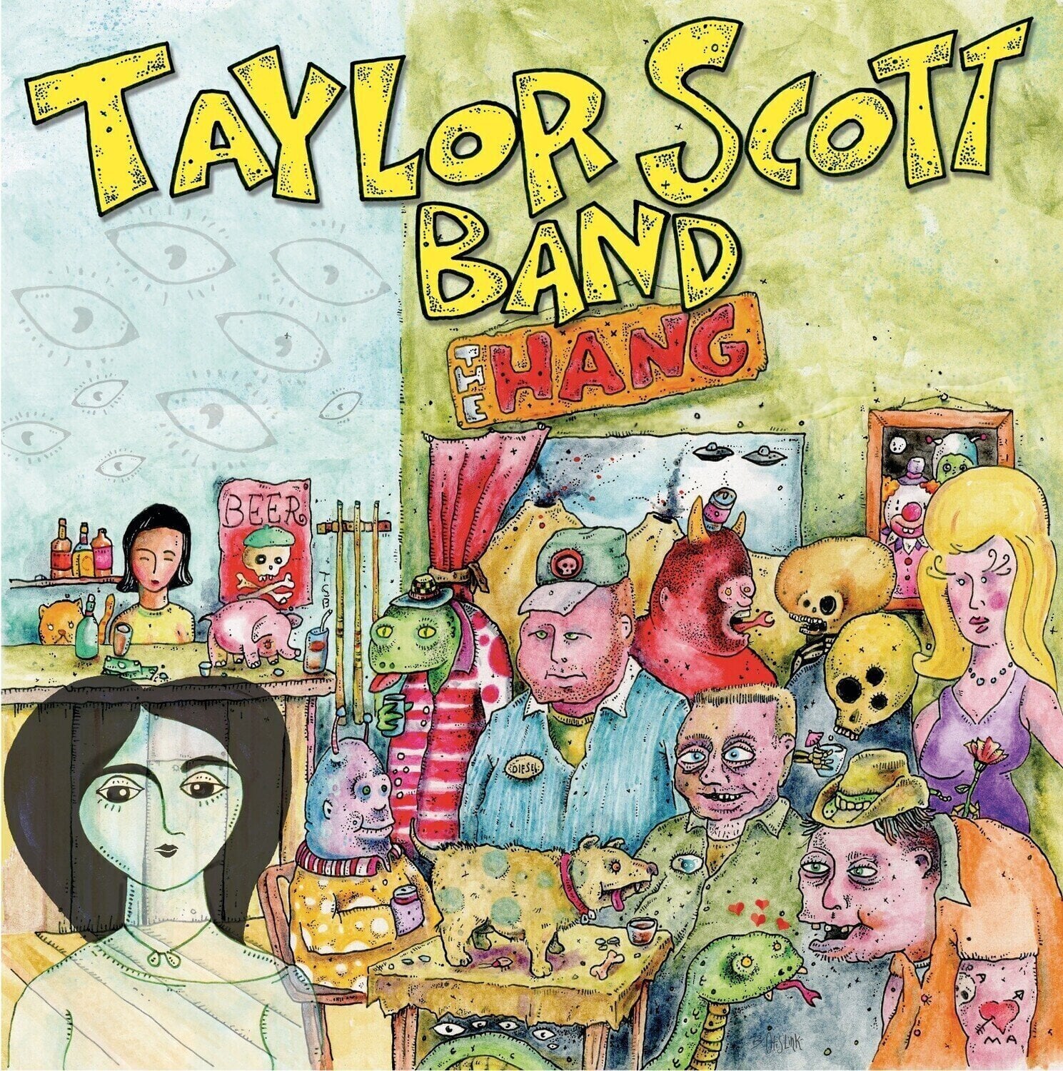 Vinylplate Taylor Scott Band - The Hang (LP)