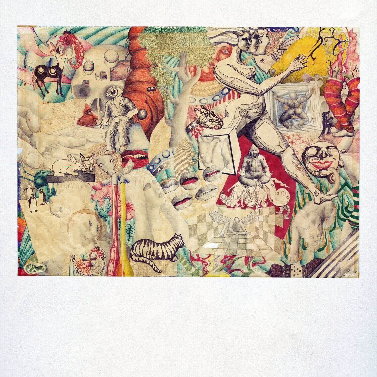 LP ploča Teen Suicide - Honeybee Table at the Butterfly Feast (Limited Edition) (Mustard Yellow Coloured) (LP)