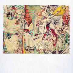 Disc de vinil Teen Suicide - Honeybee Table at the Butterfly Feast (Limited Edition) (Mustard Yellow Coloured) (LP)