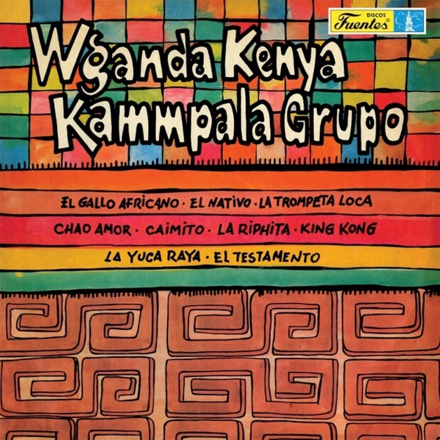 Vinylplate Wganda Kenya & Kammpala Grupo - Wganda Kenya Kammpala Grupo (Reissue) (LP)