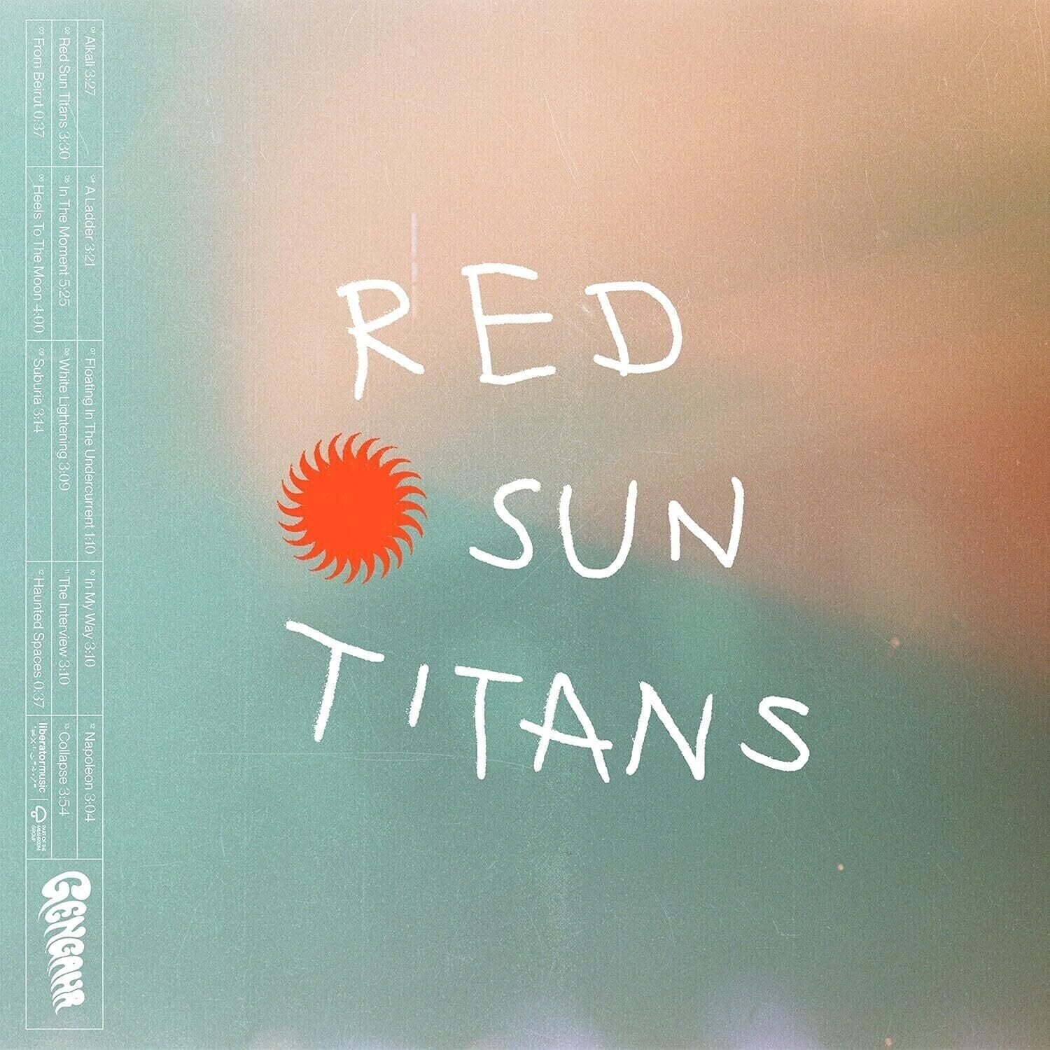 Disco de vinil Gengahr - Red Sun Titans (Limited Edition) (White Coloured) (LP)
