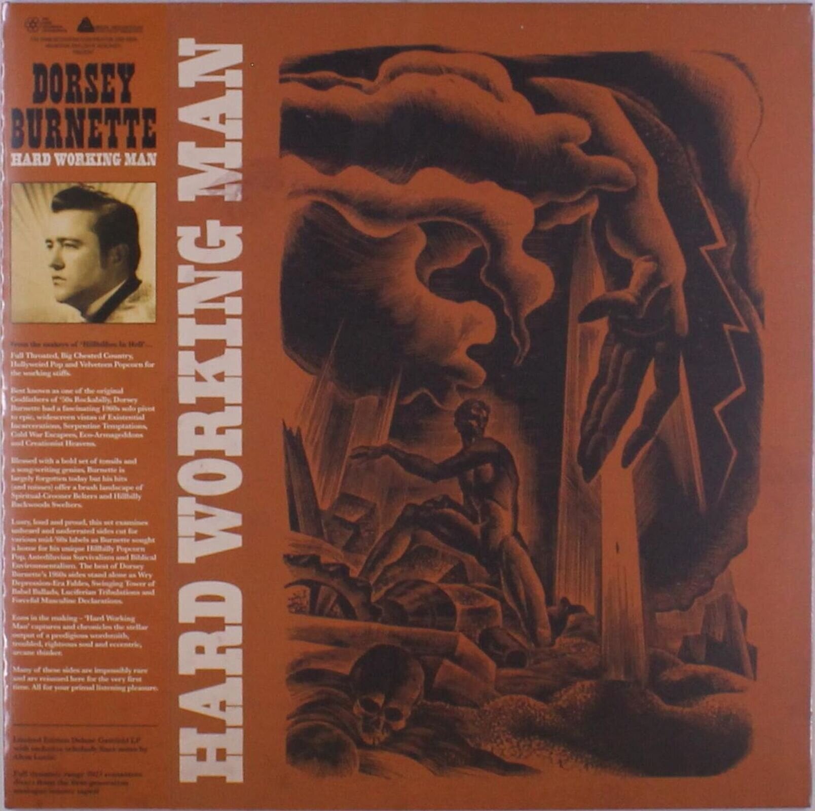 Vinylplate Dorsey Burnette - Hard Working Man - 1960-1964 (Limited Edition) (LP)