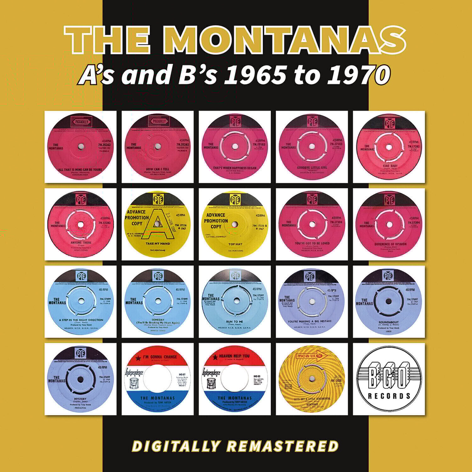 LP ploča Montanas - A's And B's 1965 To 1970 (Remastered) (LP)