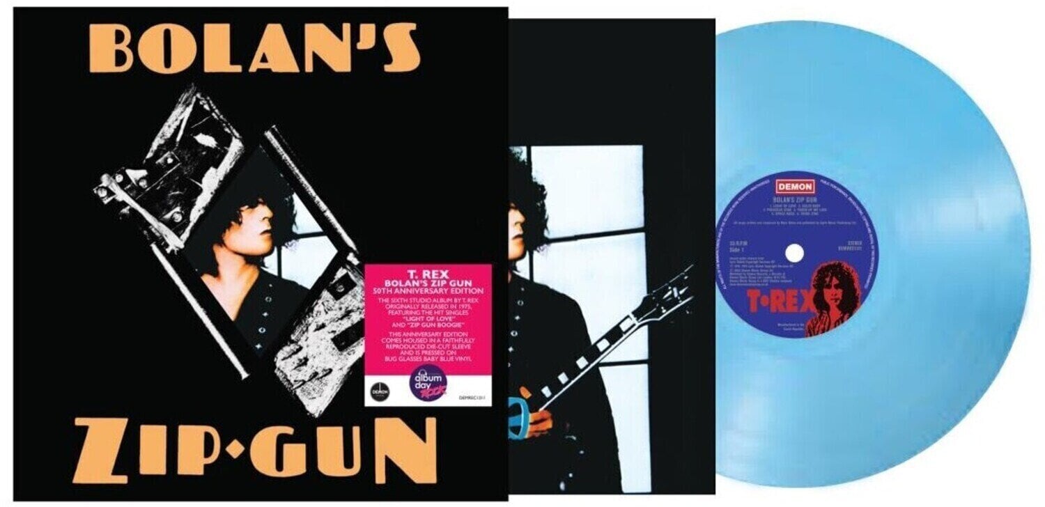 LP plošča T. Rex - Bolan's Zip Gun (Limited Edition) (Baby Blue Coloured) (LP)