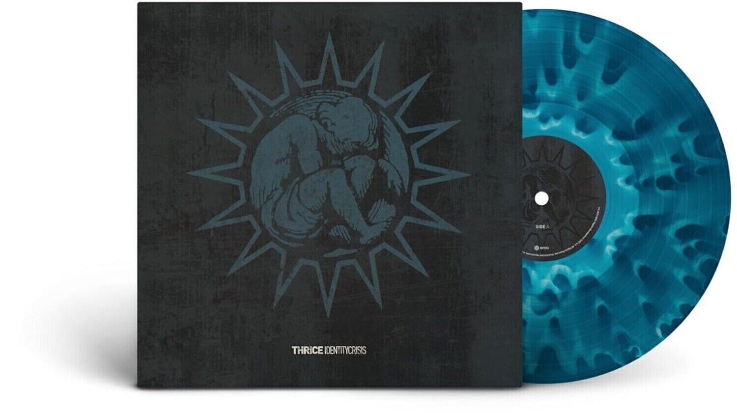 Disco de vinilo Thrice - Identity Crisis (Limited Edition) (Cloudy Ghostly Blue Coloured) (LP)