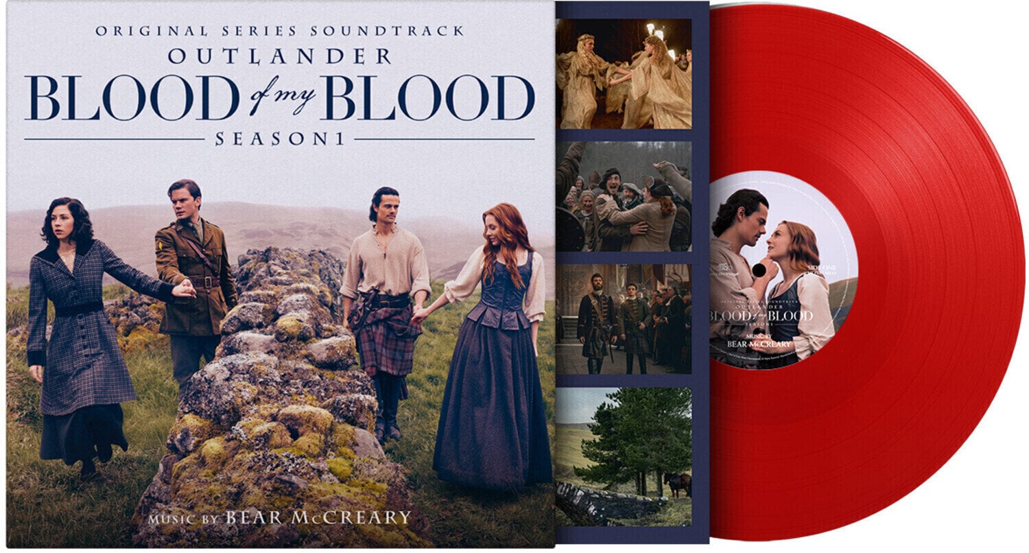 Vinylskiva Bear McCreary - Outlander: Blood Of My Blood (Limited Edition) (Translucent Red Coloured) (LP)