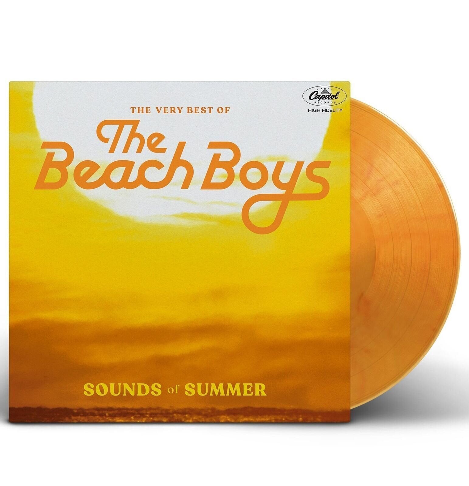 Vinylplate The Beach Boys - Sounds Of Summer - The Very Best Of (Reissue) (Limited Edition Tequila Sunrise Coloured) (LP)