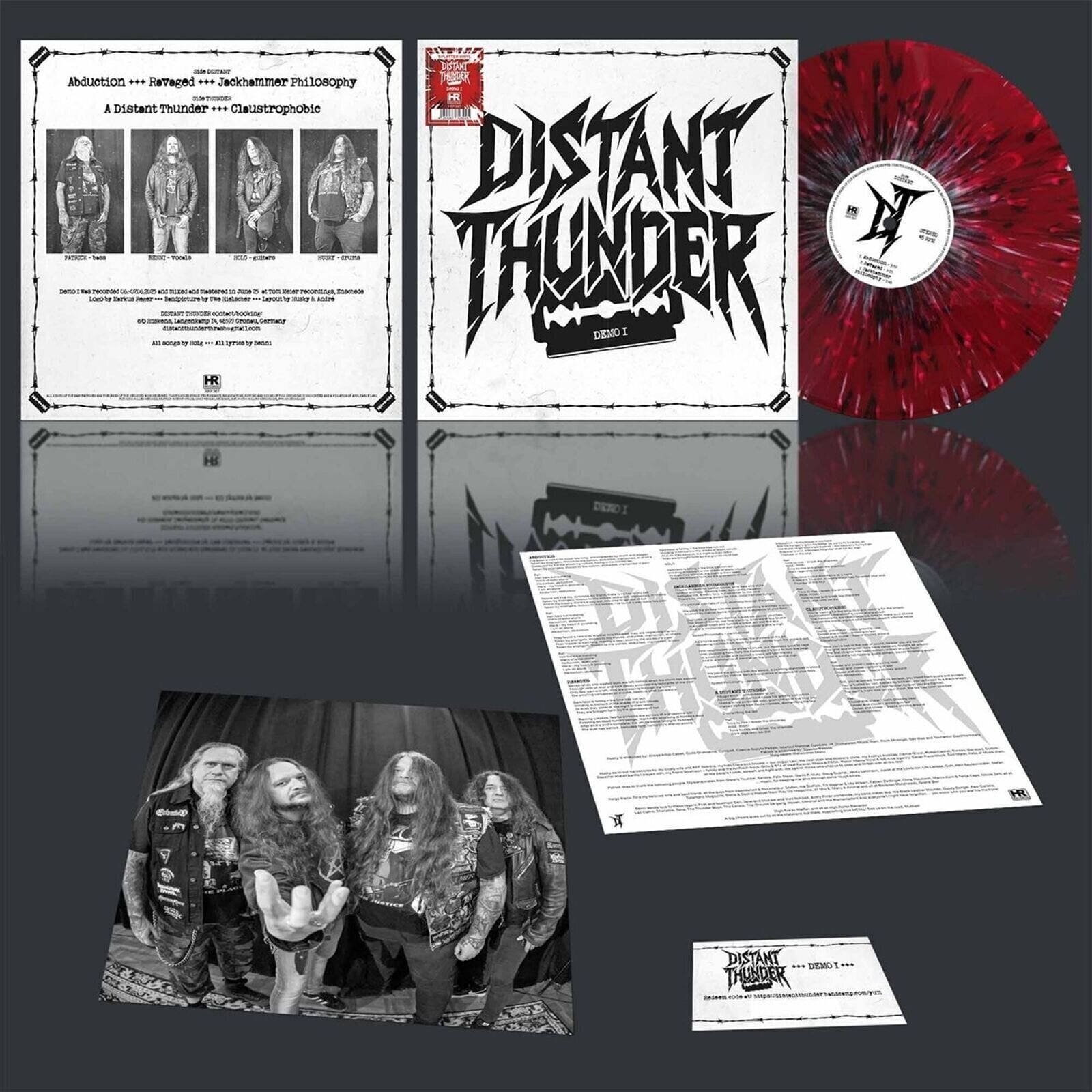 LP ploča Distant Thunder - Demo I (Limited Edition) (Coloured) (LP)