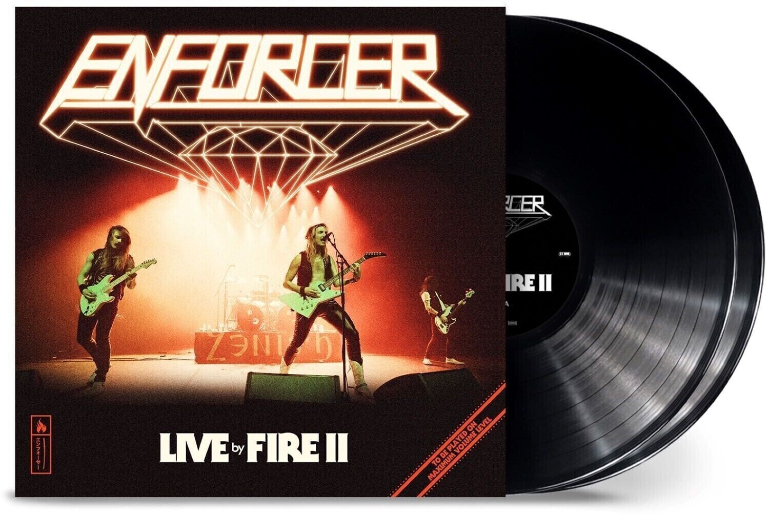Disque vinyle Enforcer - Live By Fire II (Limited Edition) (2 LP)