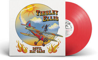 LP ploča Tinsley Ellis - Devil May Care (Red Translucent Coloured) (LP)