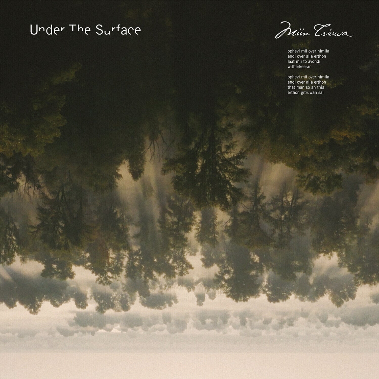 LP plošča Under The Surface - Miin Triuwa (LP)