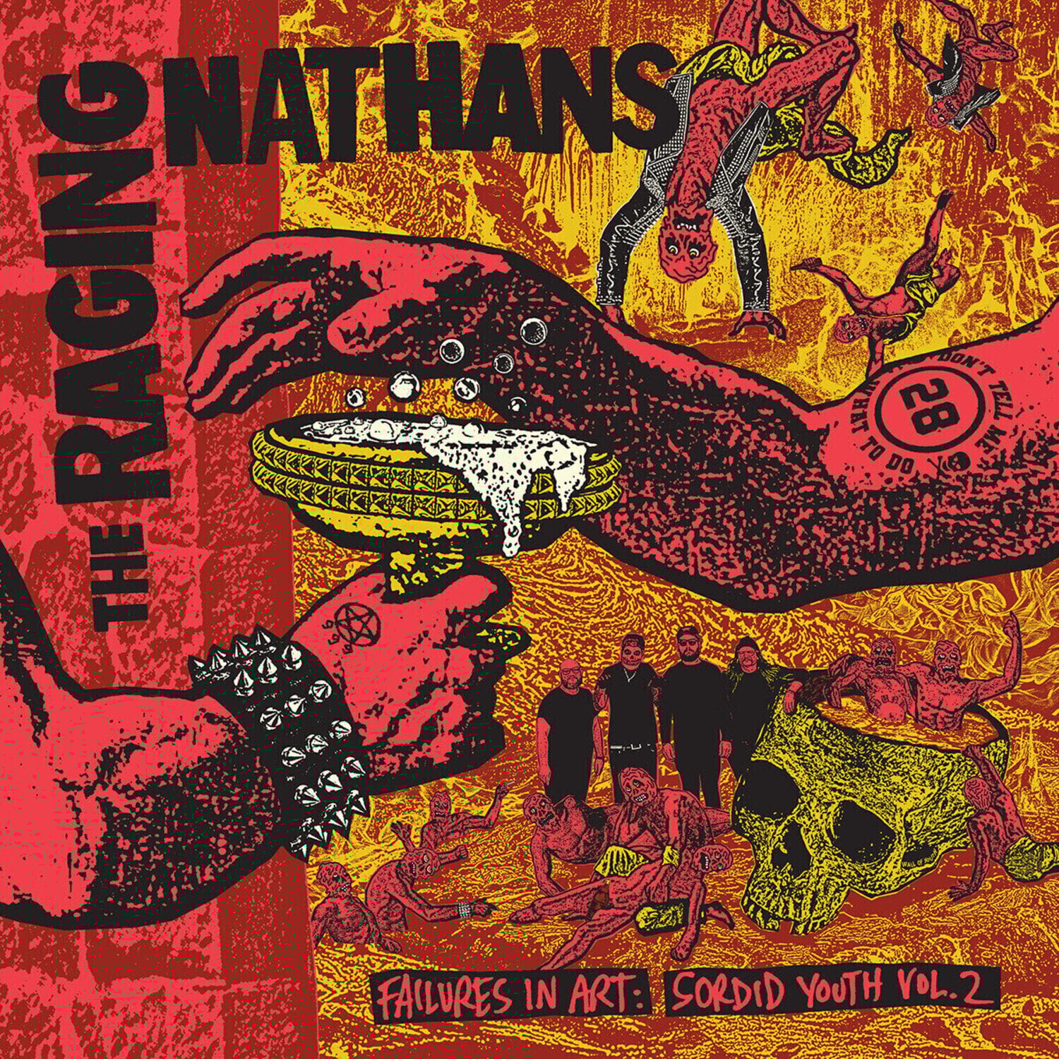 Vinylplate The Raging Nathans - Failures In Art: Sordid Youth Vol.2 (Limited Edition) (LP)