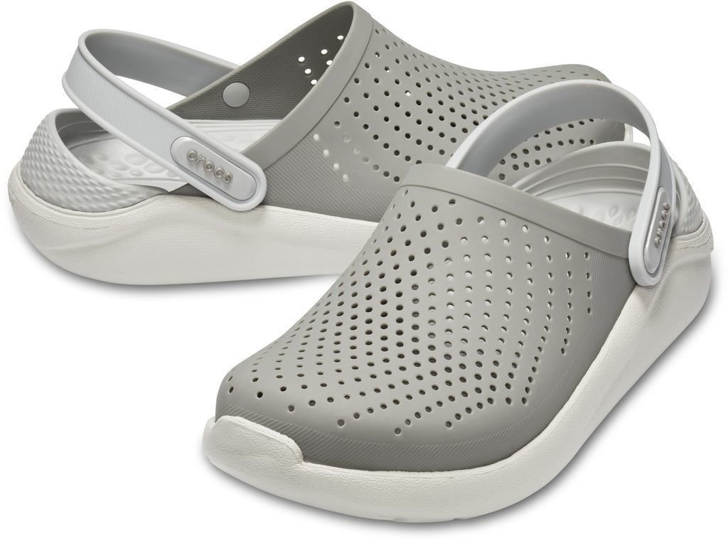 Unisex Schuhe Crocs LiteRide Clog Smoke/Pearl White 48-49