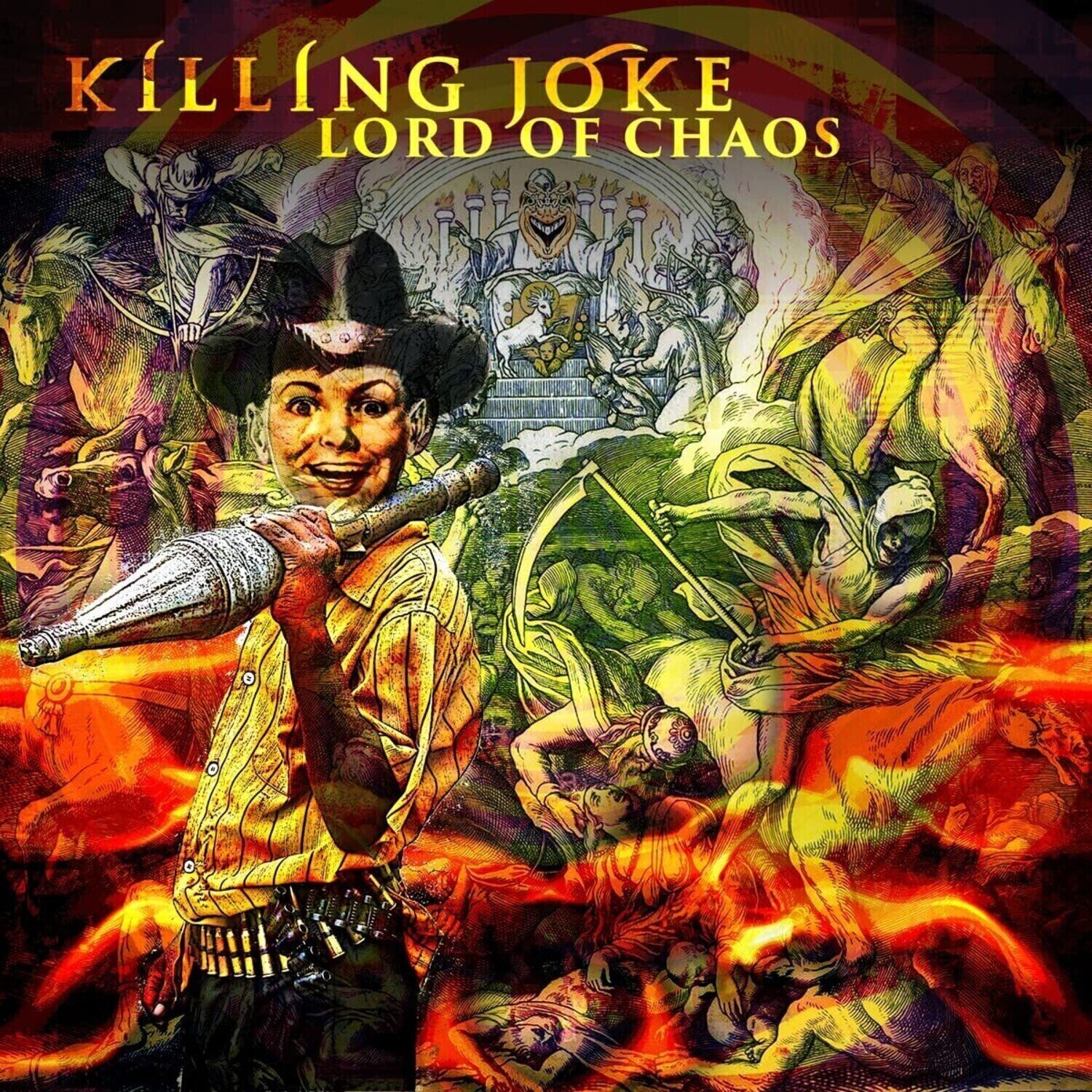 Disque vinyle Killing Joke - Lord Of Chaos EP (Limited Edition) (Clear Coloured) (EP)