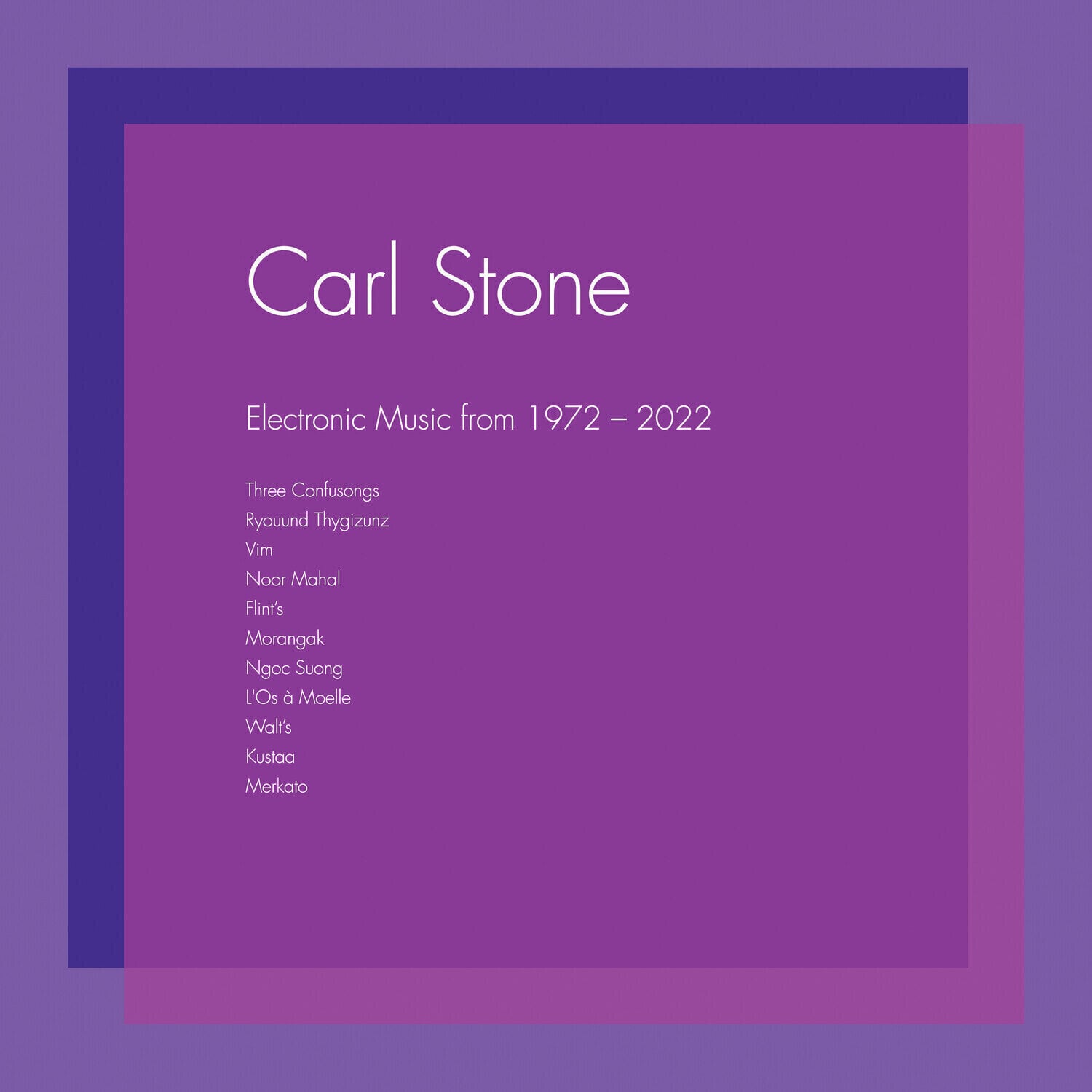 Vinilinė plokštelė Carl Stone - Electronic Music From 1972-2022 (3 LP)