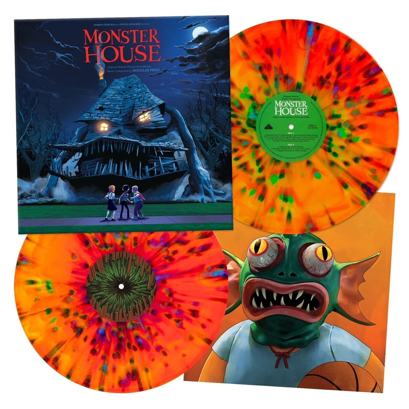 Vinylskiva Douglas Pipes - Monster House (2 LP)