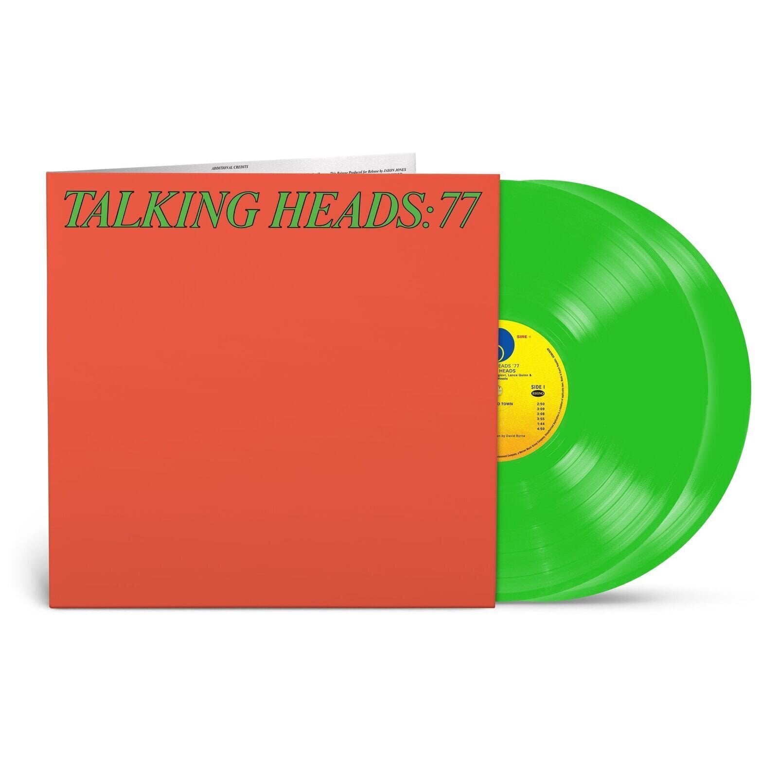 Disco de vinil Talking Heads - Talking Heads: 77 (Reissue) (Green Transparent Coloured) (2 LP)