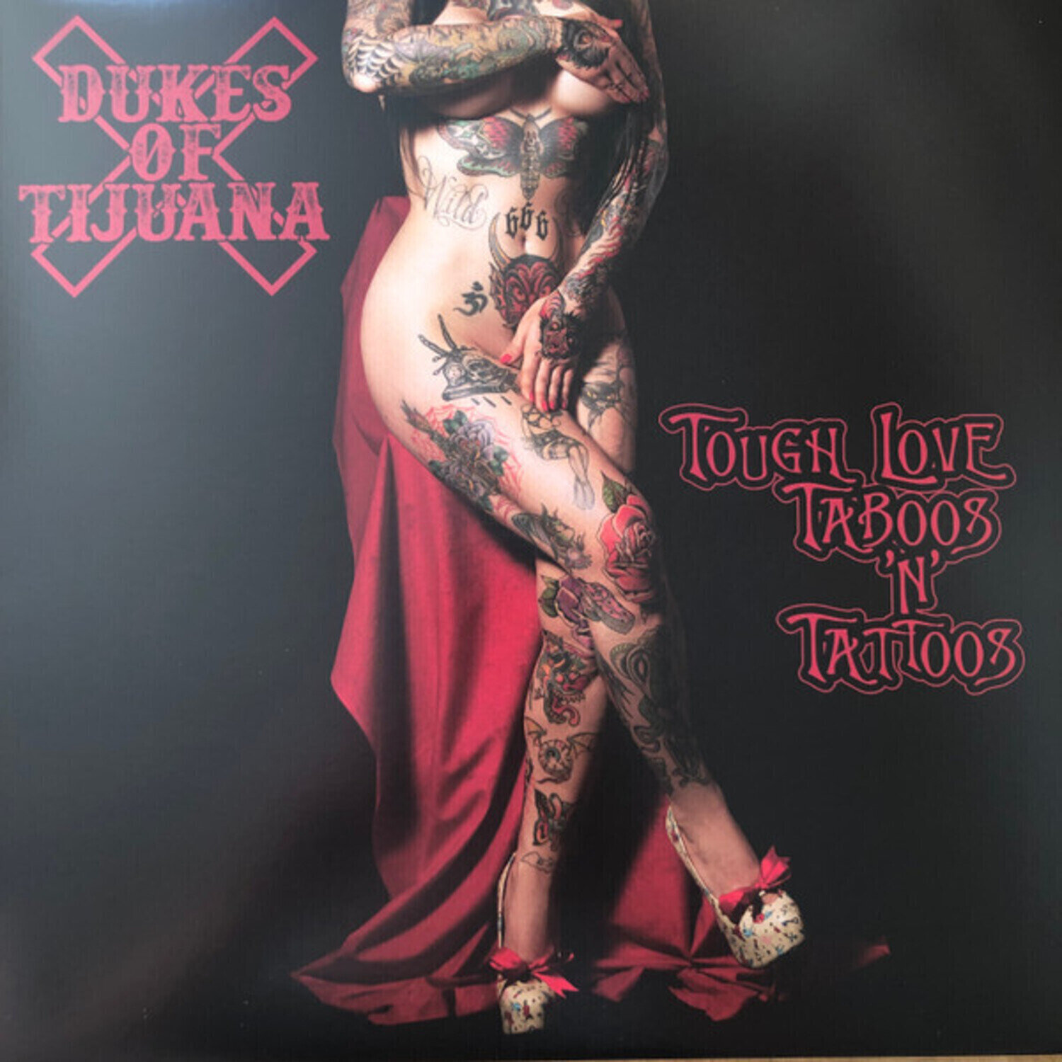 LP ploča Dukes Of Tijuana - Tough Love, Taboos & Tattoos (Limited Edition) (Red Coloured) (LP)