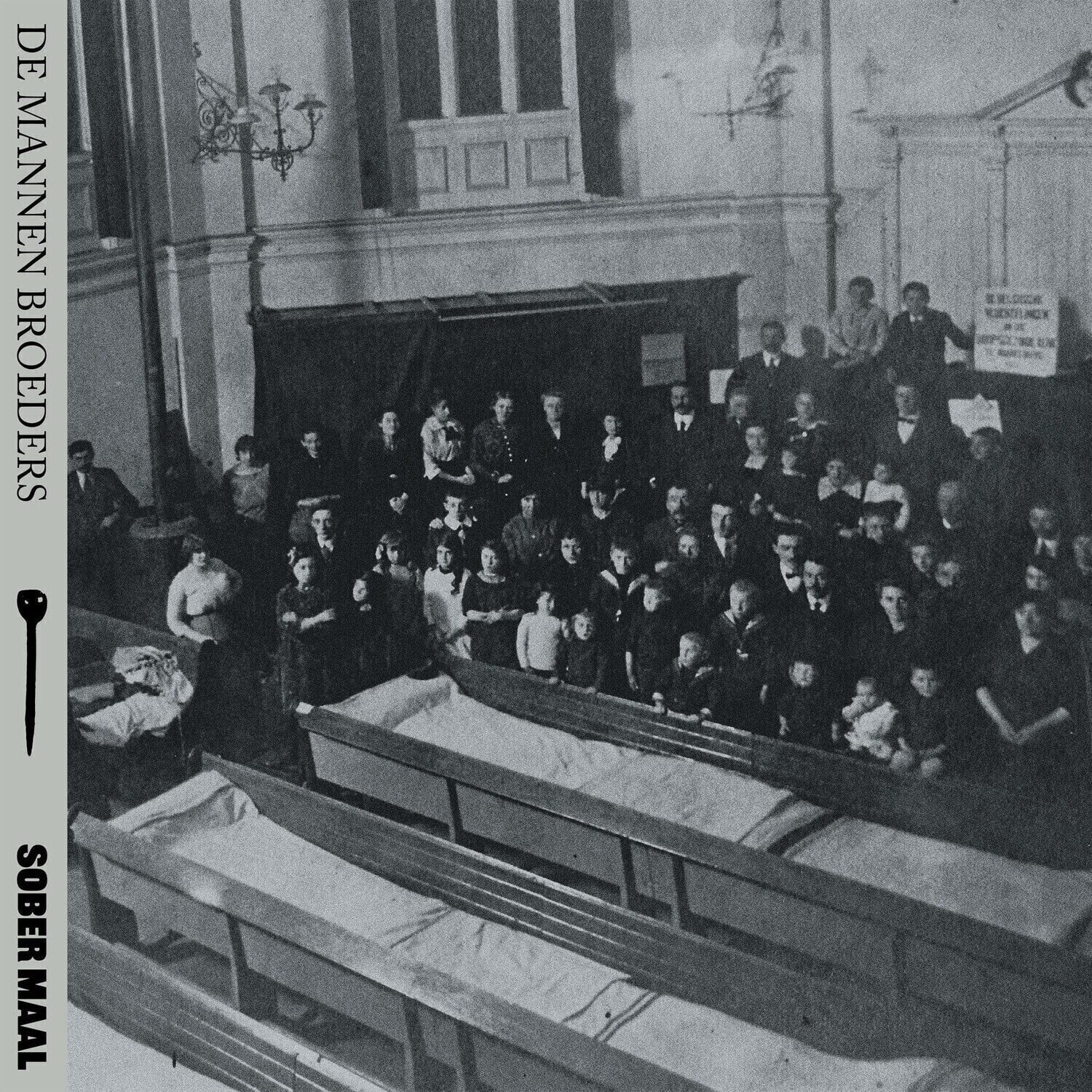 Vinyl Record De Mannen Broeders - Sober Maal (Coke Bottle Green Coloured) (LP)