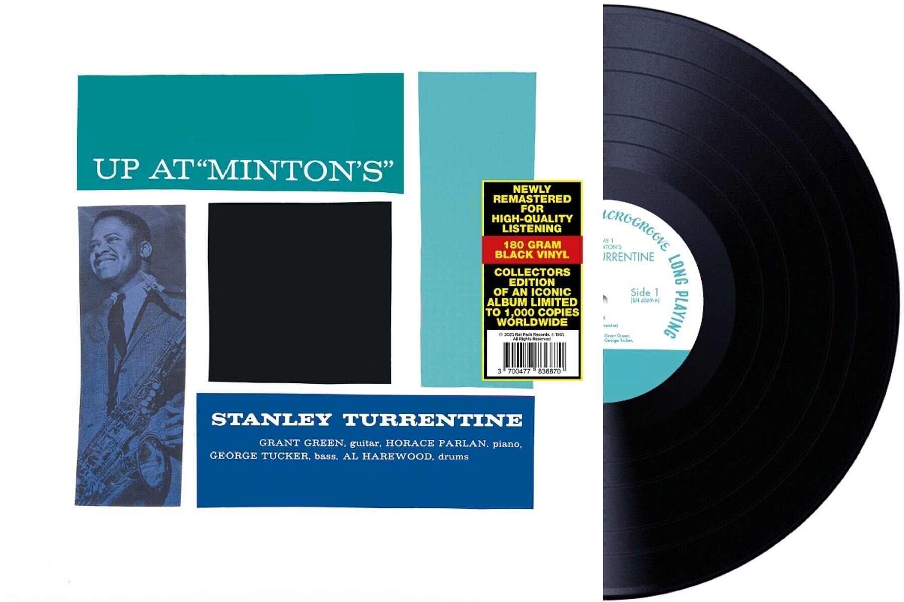 LP plošča Stanley Turrentine - Up At "Minton's", Vol. 1 (Limited Collectors Edition) (Remastered) (LP)