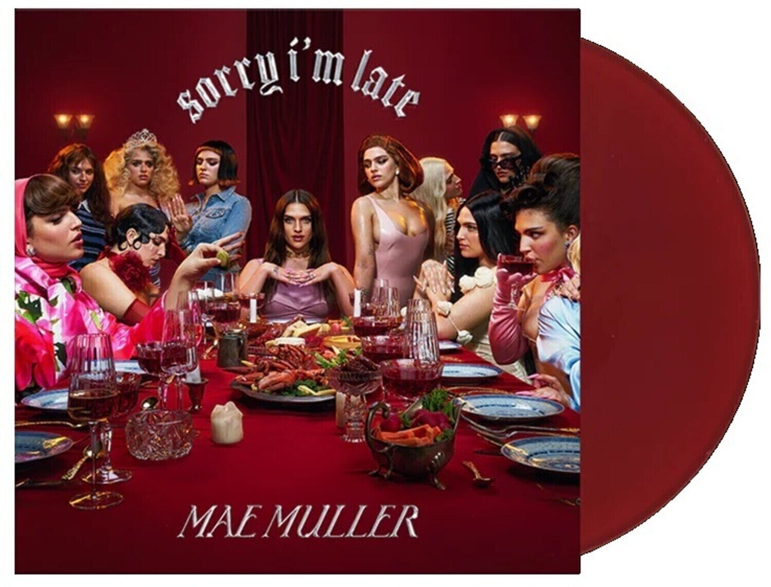 Disco in vinile Mae Muller - Sorry I'm Late (Limited Edition) (Maroon Coloured) (LP)