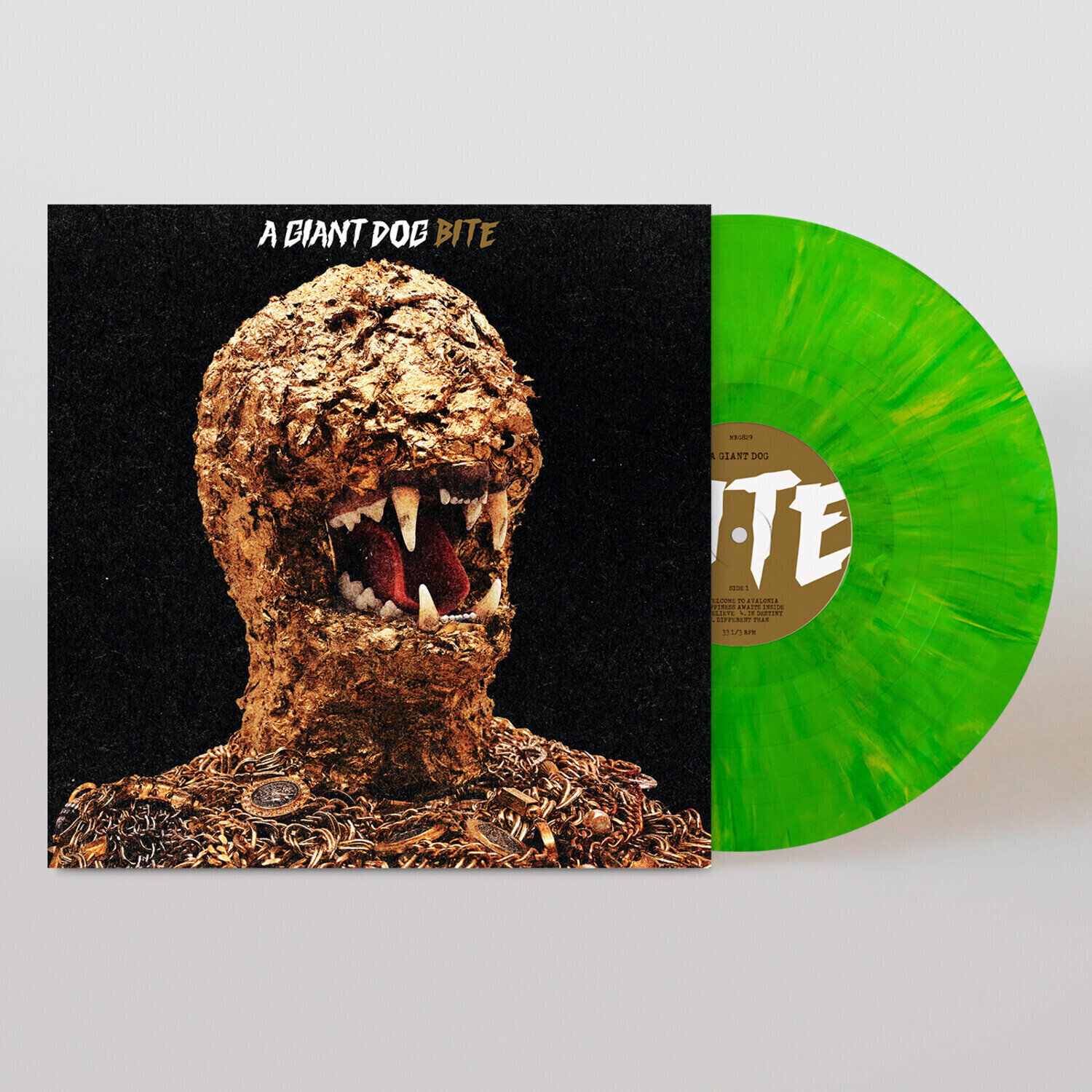 Грамофонна плоча A Giant Dog - Bite (Limited Edition) (Green Coloured) (LP)