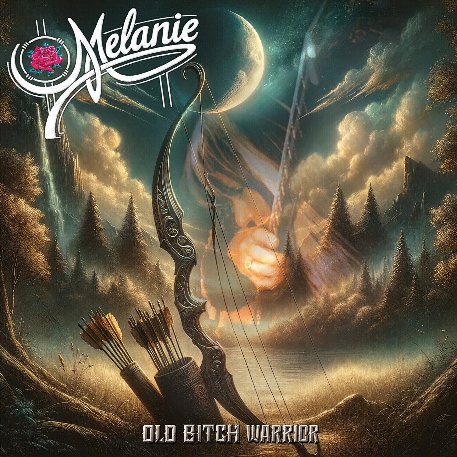 Vinylplate Melanie - Old Bitch Warrior (Limited Edition) (Opaque Green Coloured) (LP)