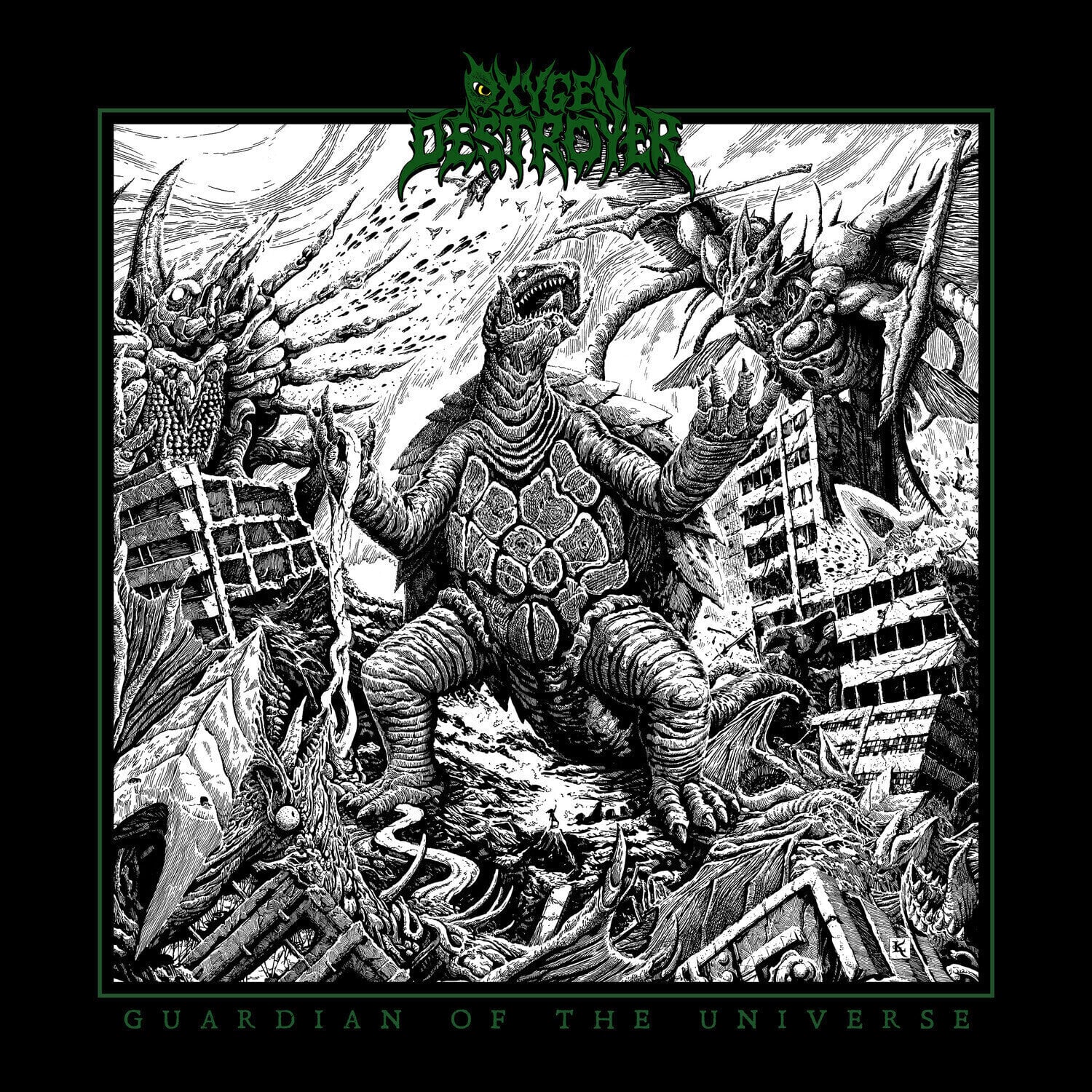 Vinylplate Oxygen Destroyer - Guardian Of The Universe (Limited Edition) (Clear Coloured) (LP)