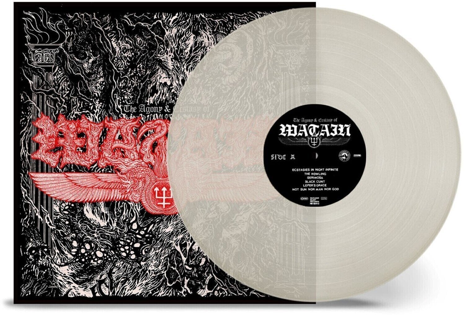 Грамофонна плоча Watain - The Agony & Ecstasy Of Watain (Reissue) (Transparent Natural Coloured) (LP)
