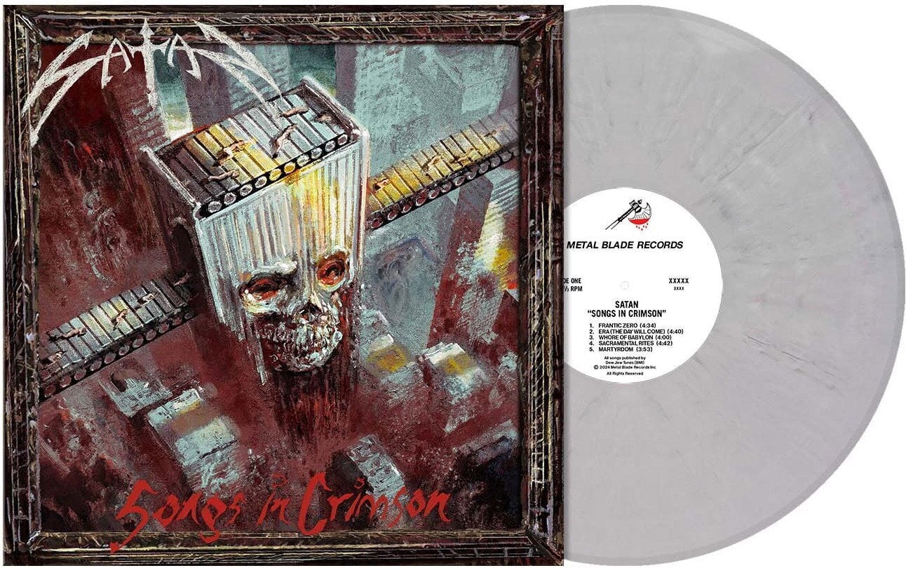 LP plošča Satan - Songs In Crimson (Limited Edition) (Red Coloured) (LP)