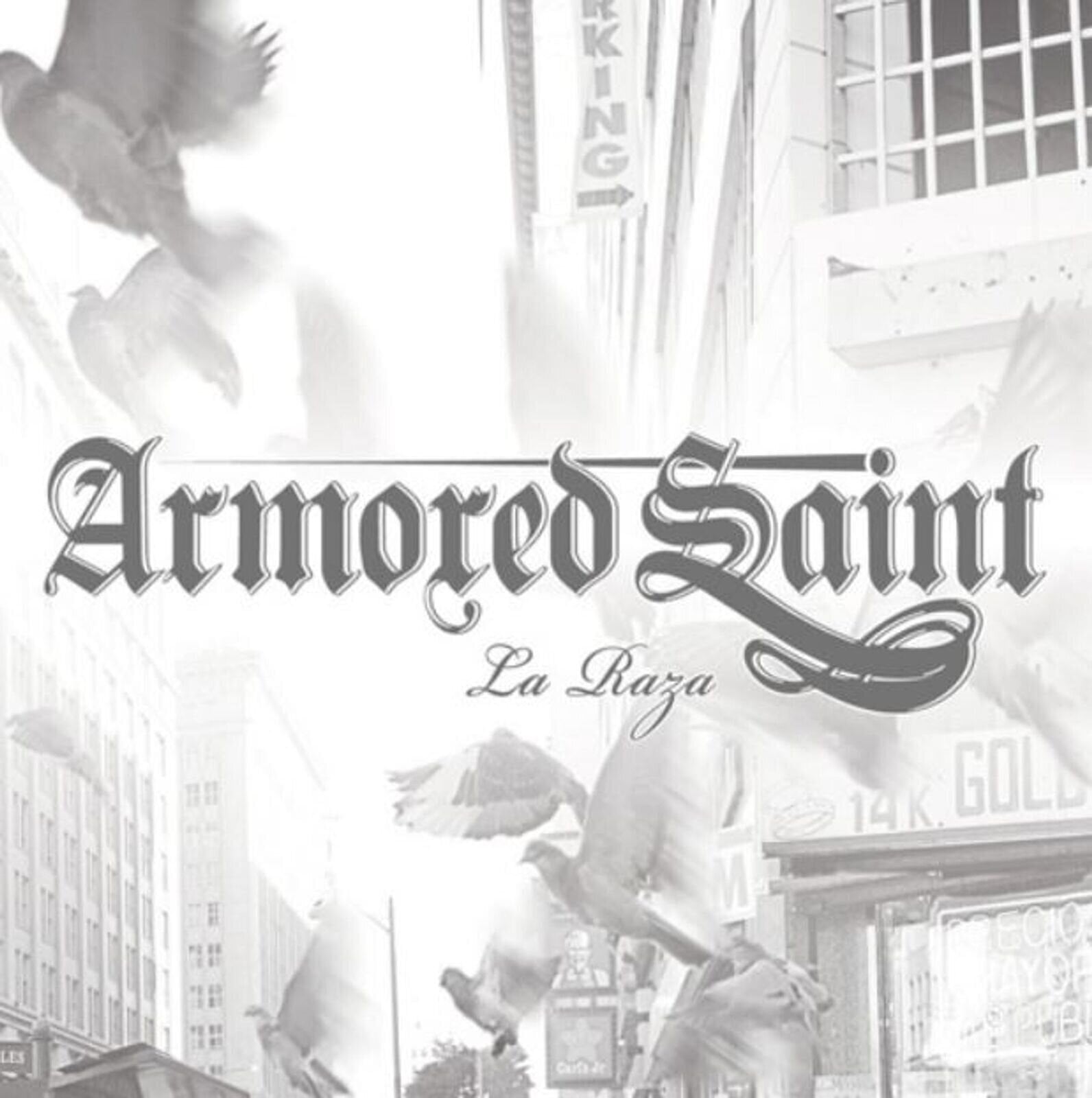 Грамофонна плоча Armored Saint - La Raza (Limited Edition) (White Black Marbled Coloured) (LP)