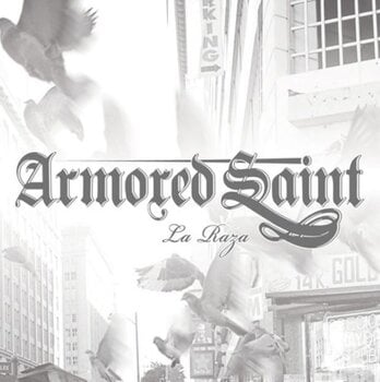 Грамофонна плоча Armored Saint - La Raza (Limited Edition) (White Black Marbled Coloured) (LP) - 1