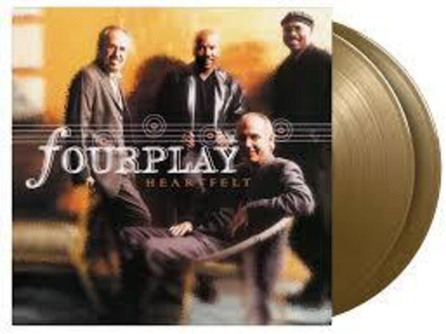 LP plošča Fourplay - Heartfelt (Limited Edition) (Gold Coloured) (180 g) (2 LP)