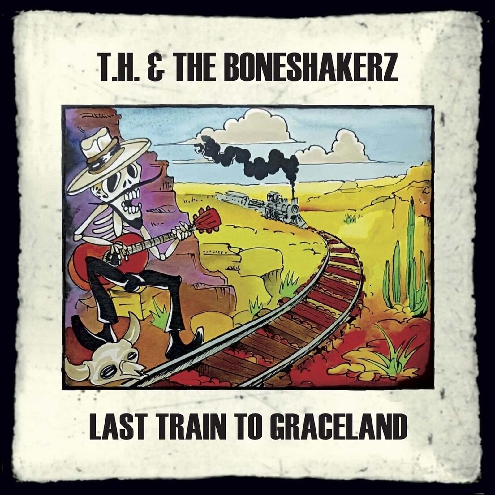 Vinilinė plokštelė T. H. & The Boneshakerz - Last Train To Graceland (Limited Edition) (LP)