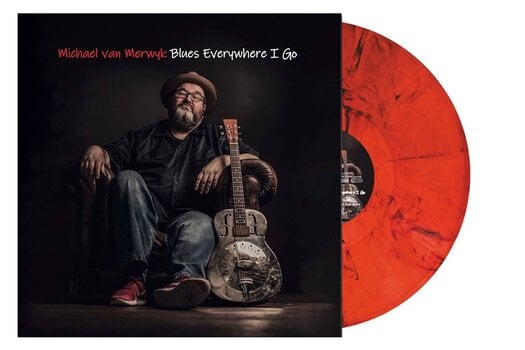 Vinylskiva Michael Van Merwyk - Blues Everywhere I Go (LP) - 1