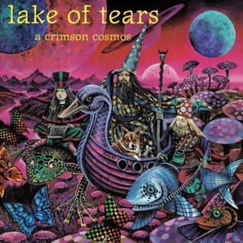 Vinylplate Lake Of Tears - A Crimson Cosmos (Reissue) (Red Transparent Coloured) (LP) - 1