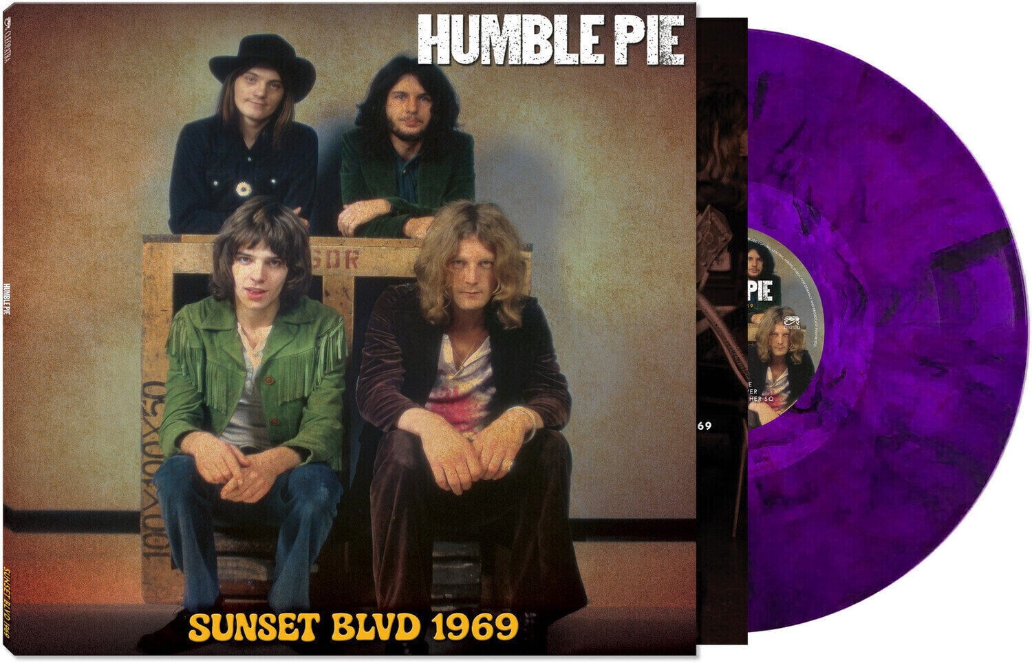 LP ploča Humble Pie - Sunset Blvd 1969 (Limited Edition) (Purple Marbled Coloured) (LP)