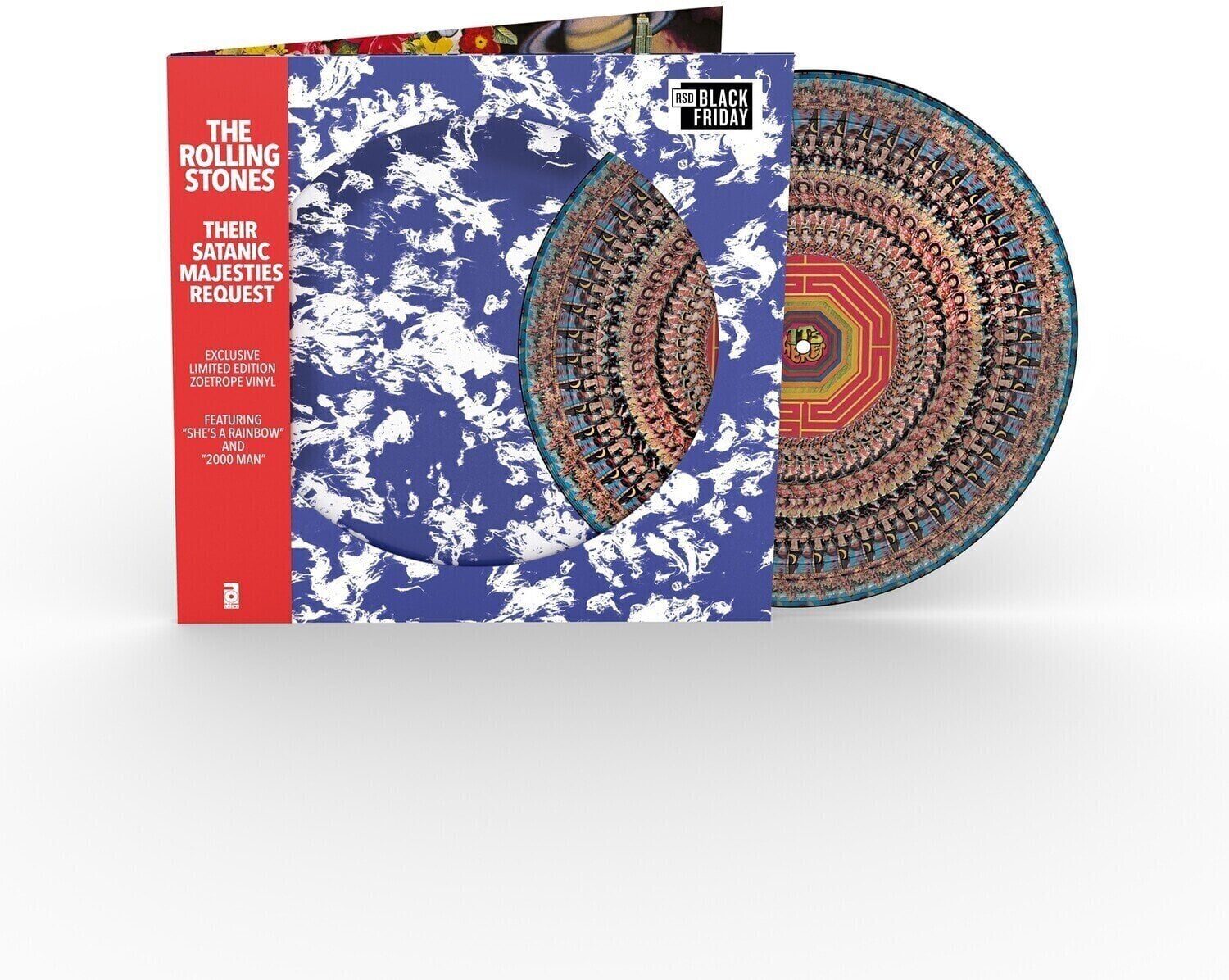 Disco de vinil The Rolling Stones - Their Satanic Majesties Request (Limited Edition) (Zoetrope Coloured) (LP)