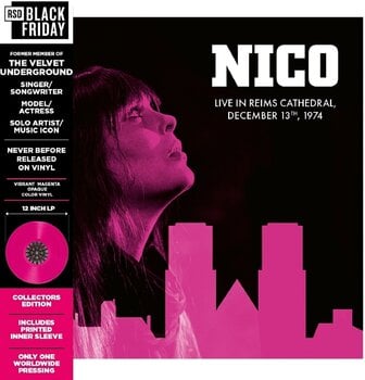LP ploča Nico - Live In Reims Cathedral - December 13th, 1974 (Limited Edition) (Magenta Coloured) (LP) - 1