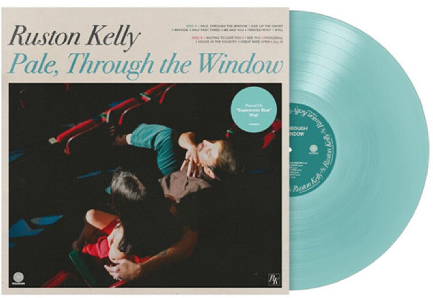 LP ploča Ruston Kelly - Pale, Through the Window (Supersonic Blue Coloured) (LP)