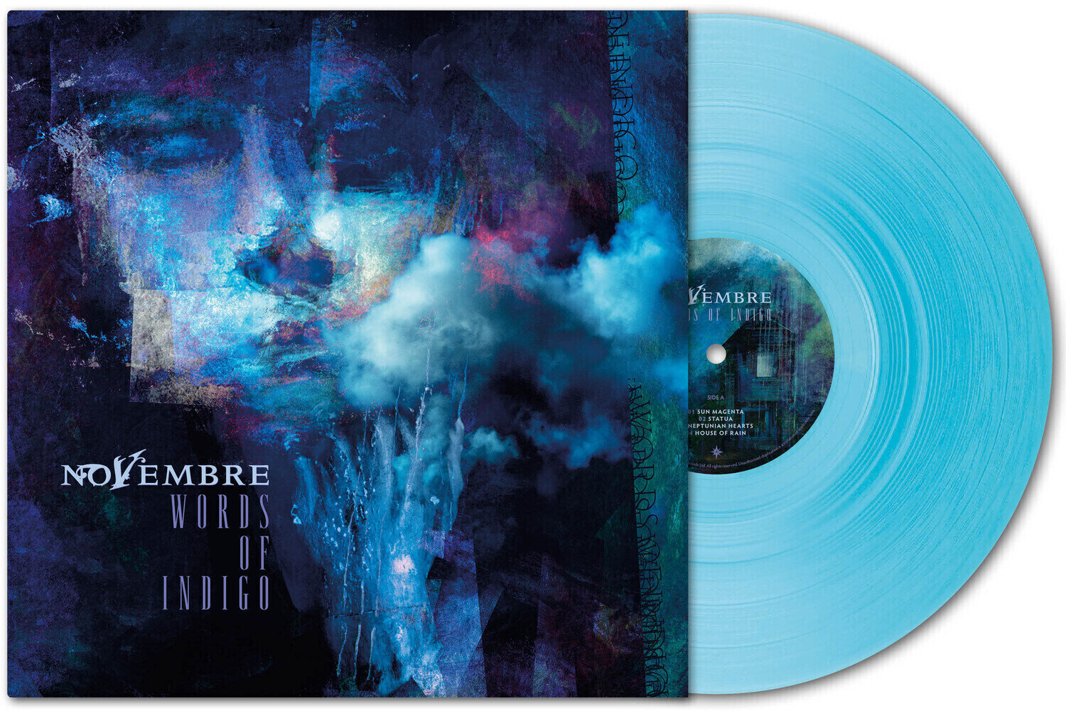 LP ploča Novembre - Words Of Indigo (Limited Edition) (Curacao Coloured) (LP)