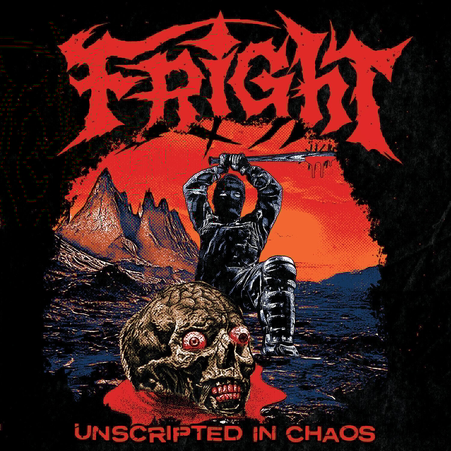 LP ploča Fright - Unscripted In Chaos (LP)